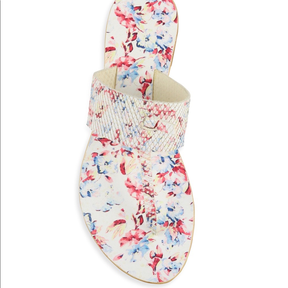 NWOT Joie A La Plage Floral Sandals